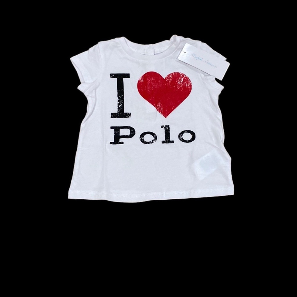 NWT 9m I ❤️Polo Ralph Lauren tee